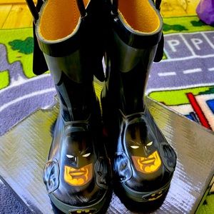 Batman Toddler Rain boots!